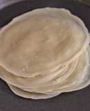 How to make Spring roll wrappers at home with a simplified method