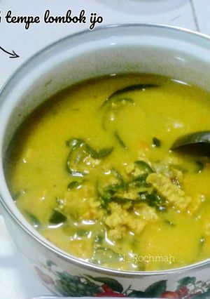 Foto resep Lodeh tempe lombok ijo