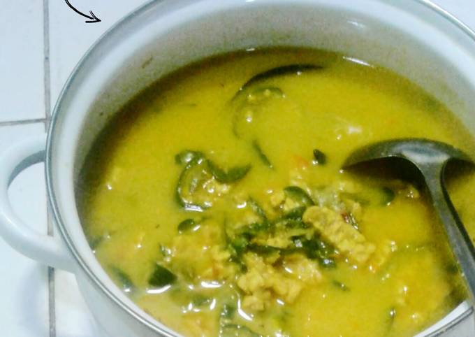 Lodeh tempe lombok ijo