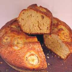 Una foto de Budín de Banana