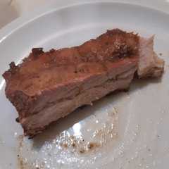 Una foto de Pechito de cerdo marinado