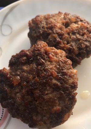 صورة لوصفة برغر لحم على طريقتي