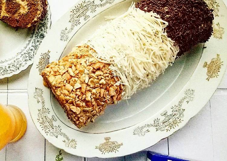 Rahasia Membuat Nougat roll Cake, Lezat