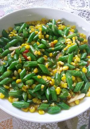 Foto resep Tumis buncis jagung manis