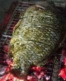 Cá Rô Phi Ướp Sả Nướng