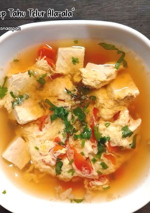 Foto resep Sup Tahu Telur Ala-ala