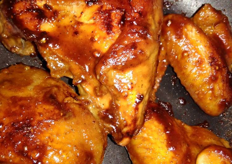 Bagaimana Menyiapkan Ayam bakar panggang teflon Vaganza yang Lezat Sekali