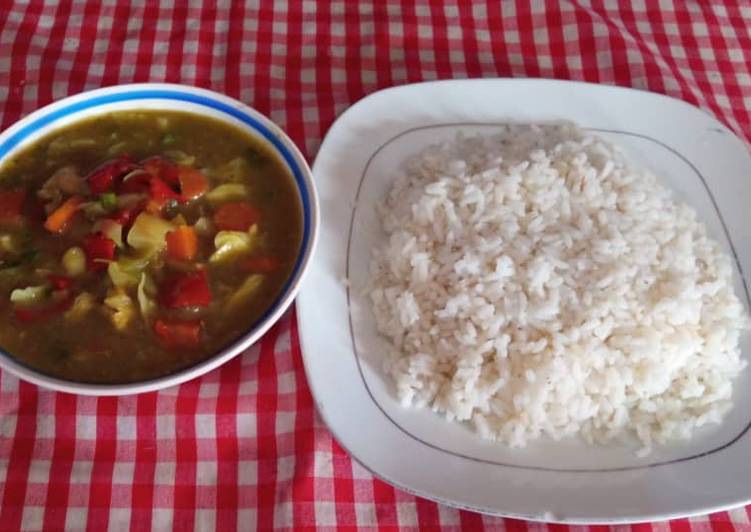 Recipe of Award-winning Rice and chicken sauce