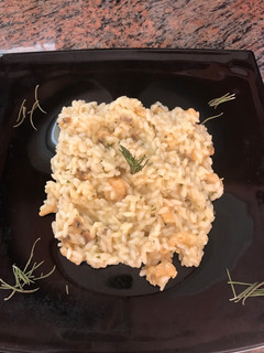 Una foto de Risotto de Gambas