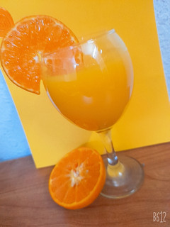A picture of Fresh Orange juice.