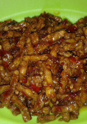 Foto resep Orek tempe pedas-manis