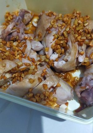 Foto resep Nasi Hainam & Ayam rebus