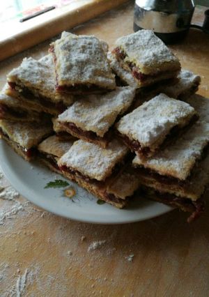 Meggyes süti recept fotója