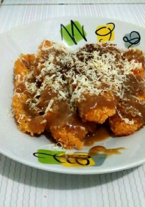 Foto resep Pisang saus capuccino