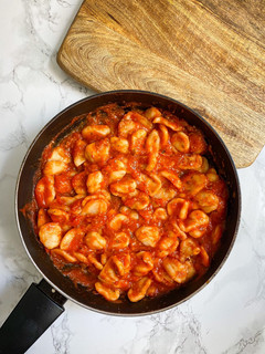 Una foto de Pasta casera sin huevo y sin máquina