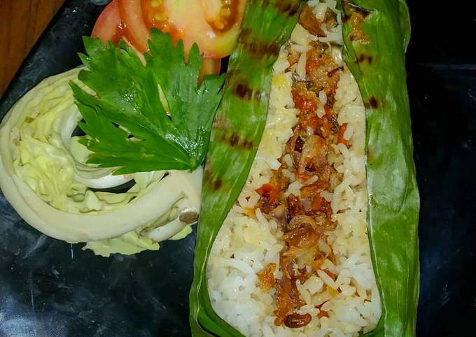 Resep Nasi Bakar Ikan Peda Oleh Dwii Nugraa Cookpad 