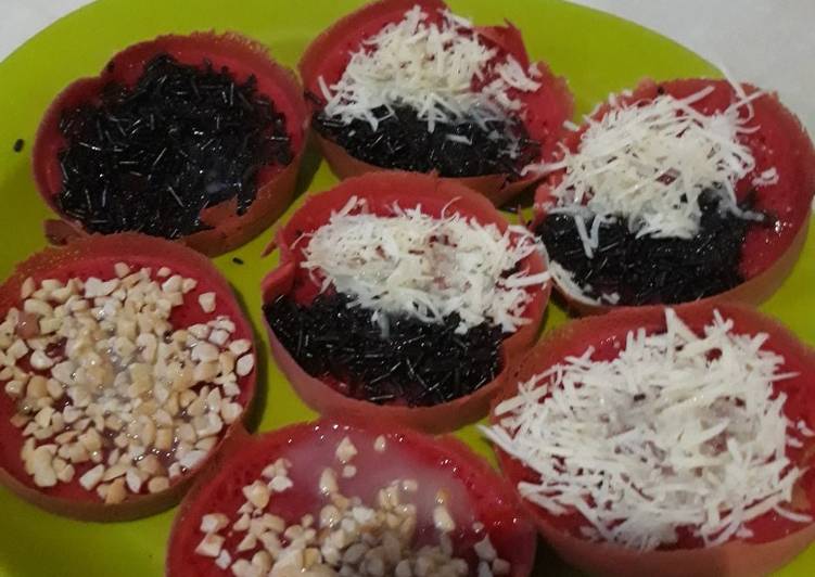 Olahan Terang bulan mini red velvet | Cara Masak Terang bulan mini red velvet Yang Mudah Dan Praktis
