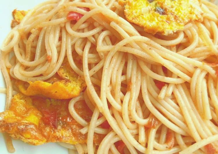 Step-by-Step Guide to Prepare Perfect Scrambled eggs in spaghetti