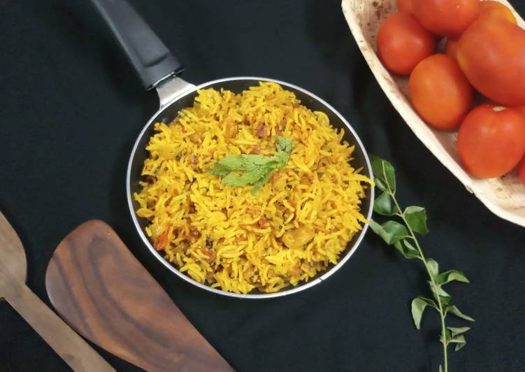 South Indian rice thakali