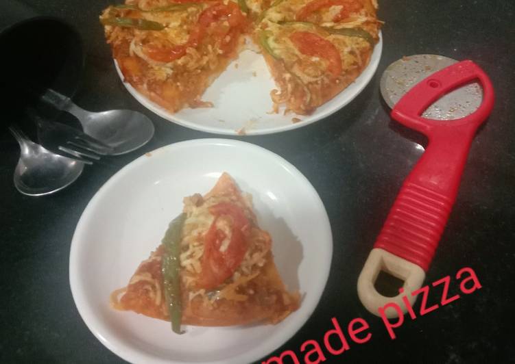 Home made pizza