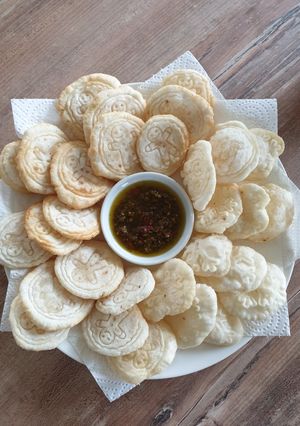 Foto resep Cireng sambal hijau