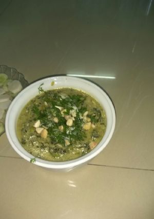 A picture of Methi malai matar.