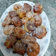 Buñuelos con crema pastelera