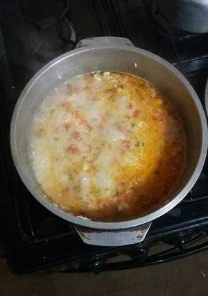 Una foto de Arroz frito