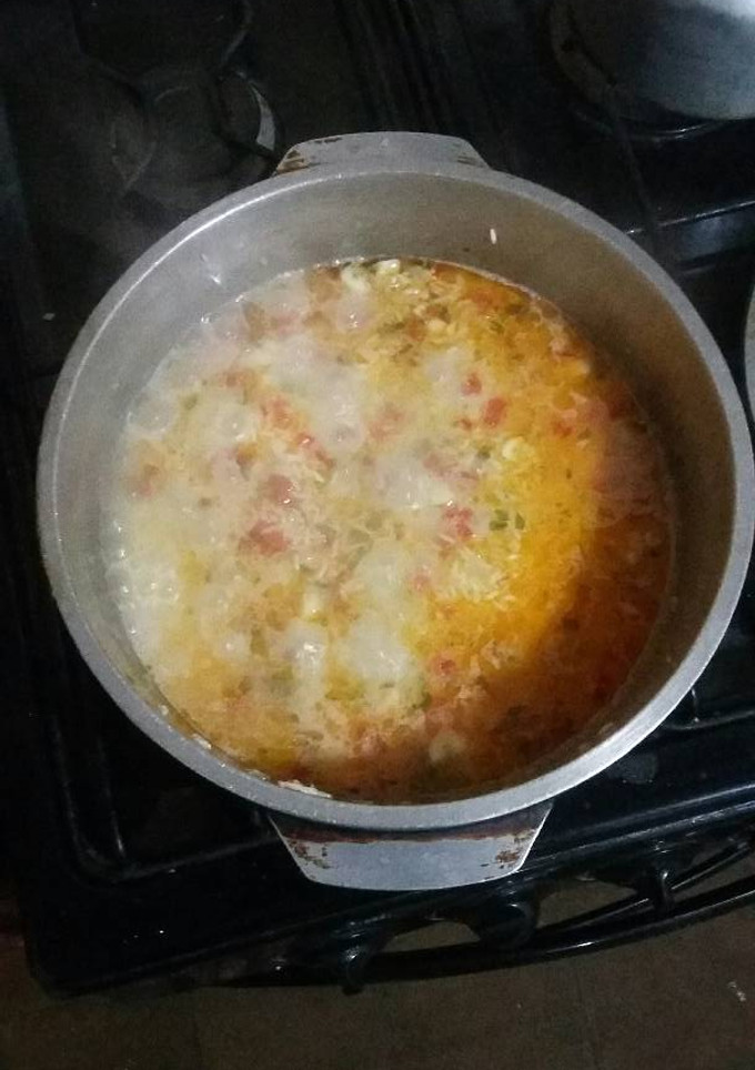 Una foto de Arroz frito