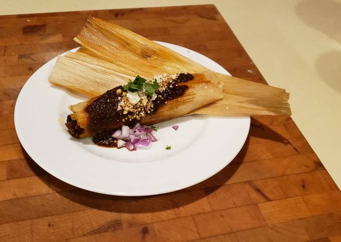 Recipe: Perfect Smokey Red Chile Shredded Beef Tamales