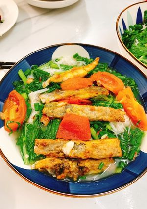 Hình của món Bún cá hà nội.