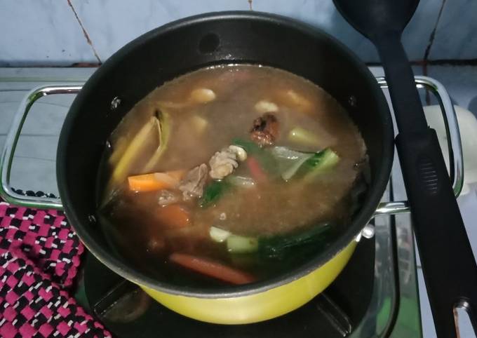 Semur Daging Sapi plus Sayur