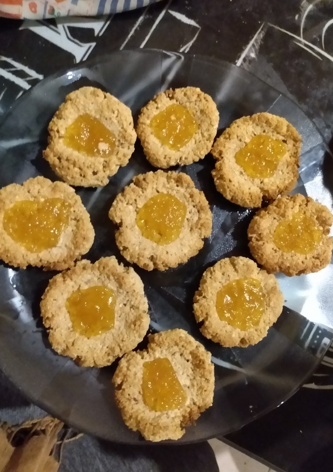 Una foto de Pepas de avena y dulce de batata