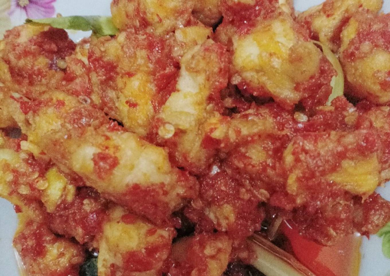 Ayam Tepung Balado