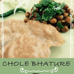 A picture of Chole Bhature.