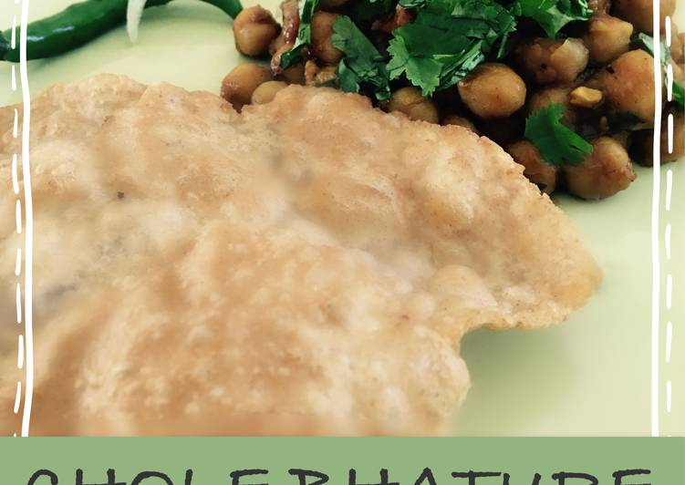 Recipe of Homemade Chole Bhature