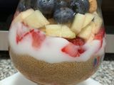 Rosalia amaranth fruits breakfast