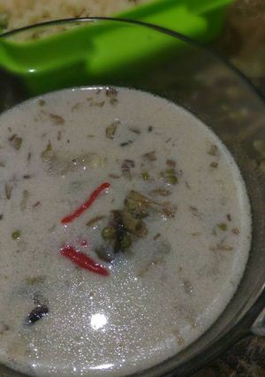 Foto resep Sayur jantung pisang kacang hijau