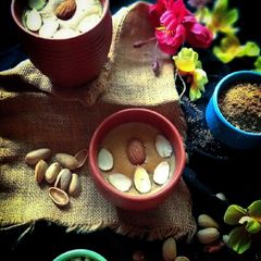 A picture of বেসনের ক্ষীর (Besan aur Kheer Recipe In Bangali).