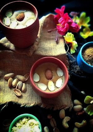 A picture of বেসনের ক্ষীর (Besan aur Kheer Recipe In Bangali).