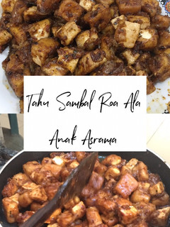 Foto resep Tahu Sambal Roa Ala Anak Asrama