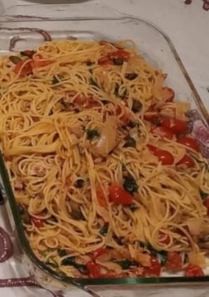 Foto resep Spagetti Tuna