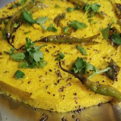 A picture of Soft dhokla.