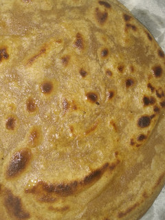A picture of Brown chapati.