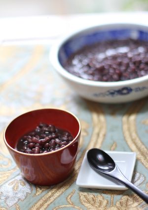 A picture of Zenzai (How to Cook Azuki Beans) – Super Easy.