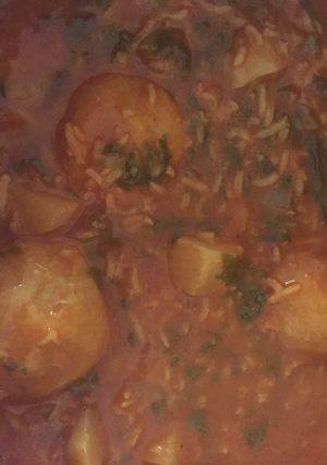 صورة لوصفة طريقة عمل شوربة كبة حامض شلغم العراقية