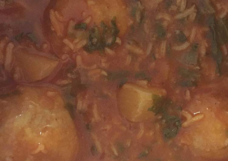 طريقة عمل شوربة كبة حامض شلغم العراقية