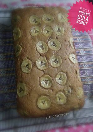 Foto resep Butter Cake Pisang Gula Merah
