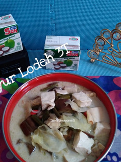 Foto resep Sayur Lodeh 3T (Terong, Tempe, Tahu)