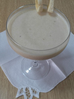 Una foto de Batido de plátano y coco #mirecetario